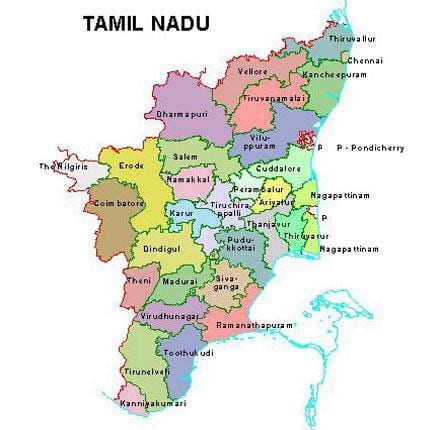 نقشه Chennai, Tamil Nadu