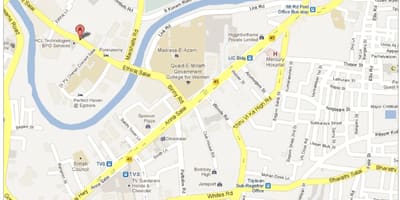 آنا Salai, چنای نقشه