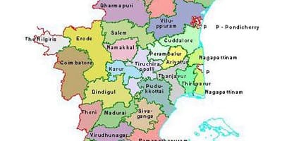 نقشه Chennai, Tamil Nadu